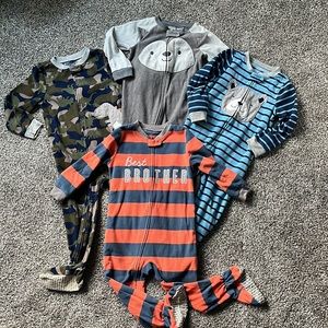 4 Pair Carters Fleece PJ’s